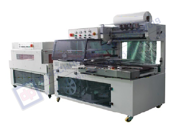 เครื่องห่อฟิล์มหดแบบม้วน  L-Sealing Machine รุ่น DPL-5545 พร้อมอุโมงค์ฟิล์มหด Shrink Tunnel Machine