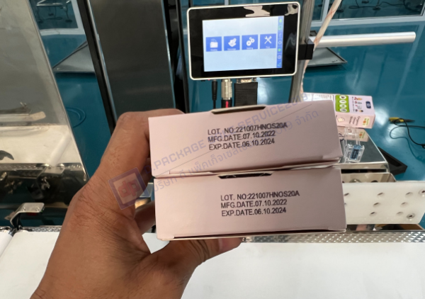 เครื่องพิมพ์วันที่ผลิตและวันหมดอายุ Coding and Printing Machine