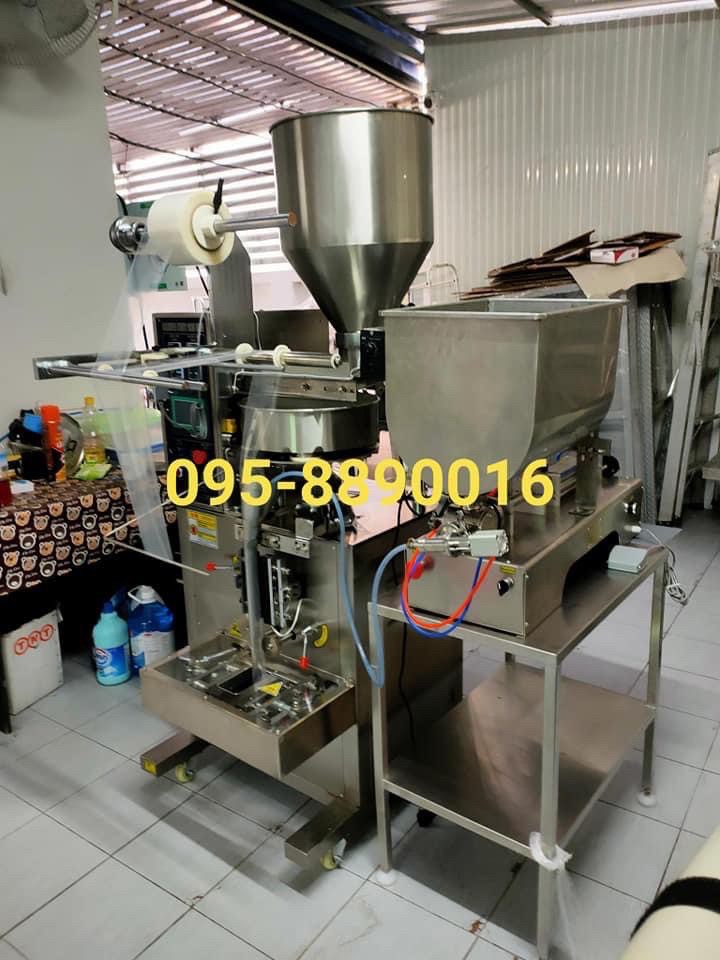 เครื่องบรรจุแนวตั้ง สำหรับบรรจุน้ำปรุงรส จังหวัดปราจีนบุรี